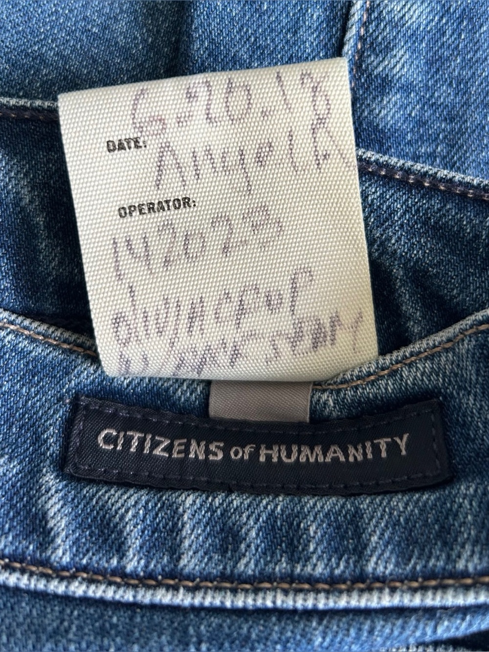 Citizens of Humanity Jeans Olivia Seam High Rise Slim Women 25 Medium Wash - Picture 11 of 15